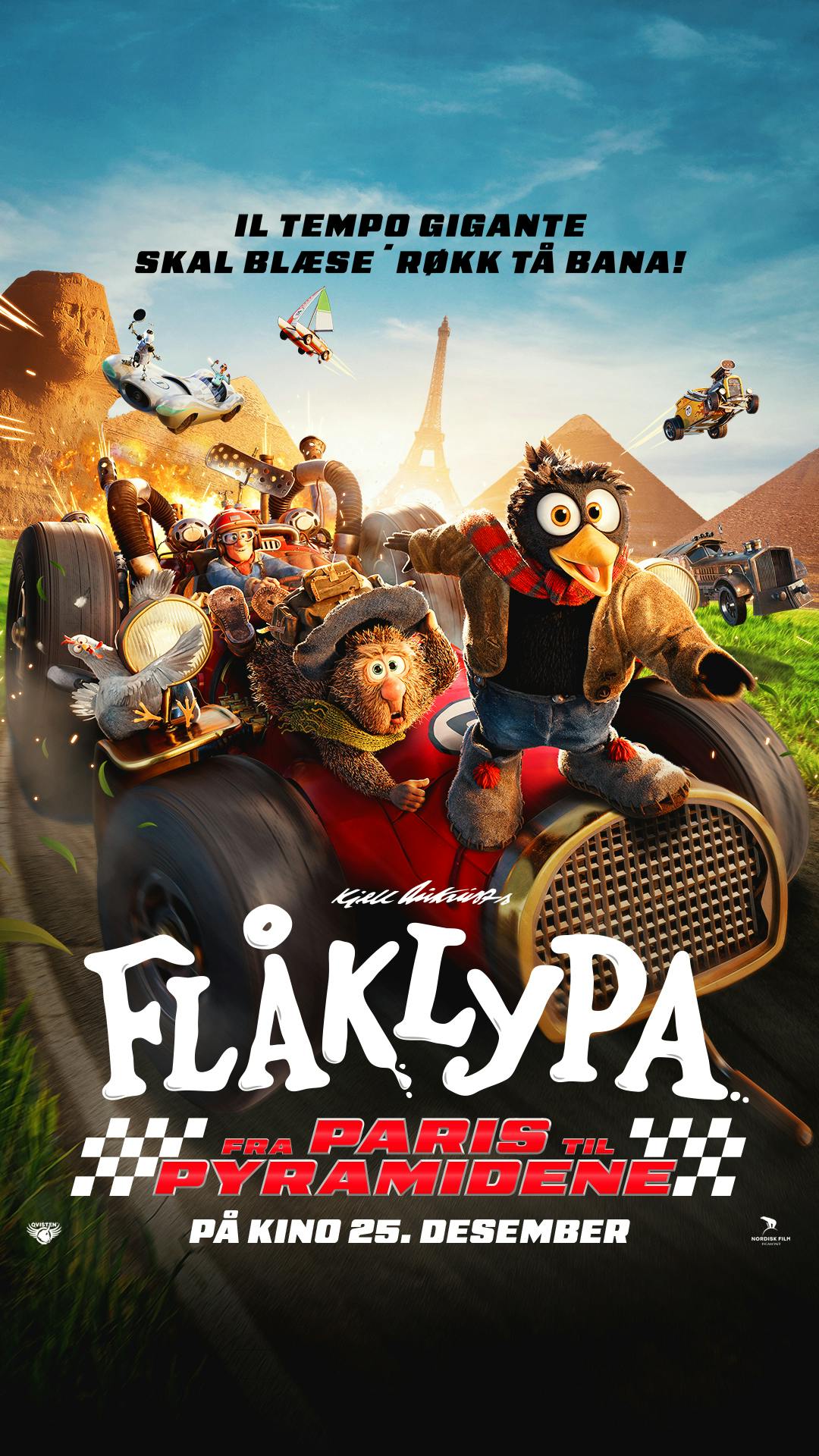 Flåklypa – Fra Paris til pyramidene - Opening Shot